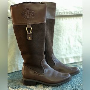Blondo Vida Brown Leather Boots size 6